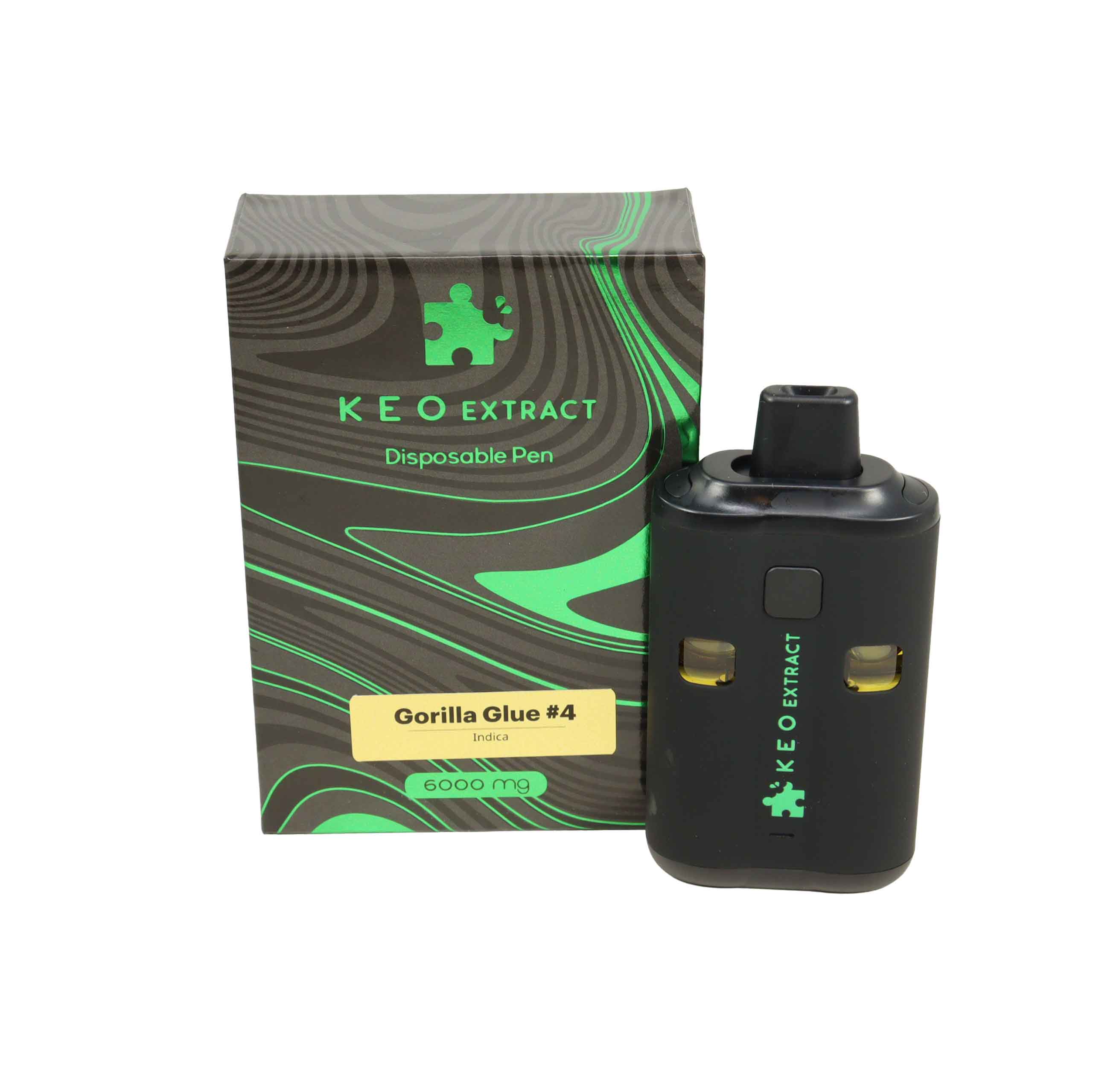 THC-Einweg-Vape-Pens mit zwei Kammern | 6 ml | Keo Extracts