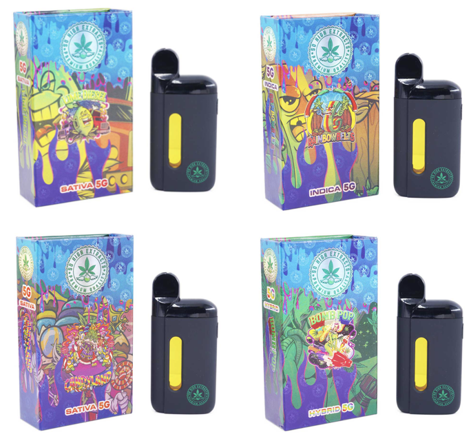 Premium-THC-Destillat-Einweg-Vape-Pens | 5 ml | So High Extracts